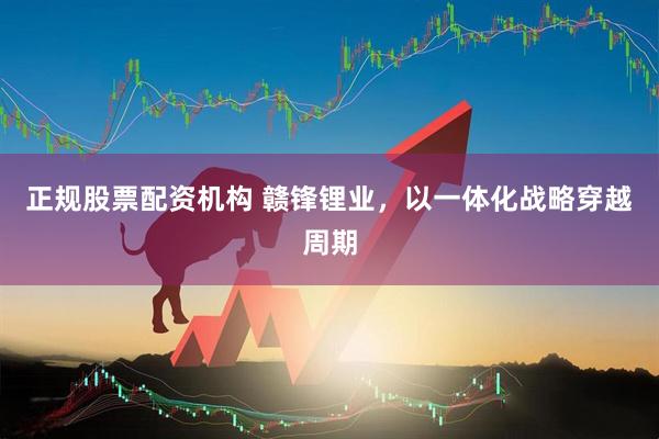正规股票配资机构 赣锋锂业，以一体化战略穿越周期