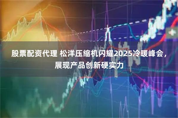 股票配资代理 松洋压缩机闪耀2025冷暖峰会，展现产品创新硬实力